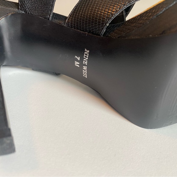 Nine West platform high-heel shoes - Picture 6 of 7